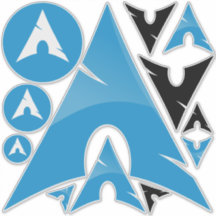 Arch icoon stickers - 12ct