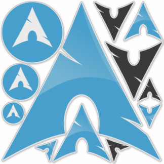 Arch icoon stickers - 12ct