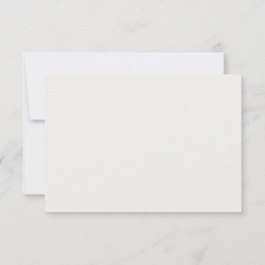 Arch Laurel Krans Monogram QR Code RSVP Online Kaartje (Achterkant)