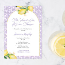 Arch Lemons Lilac Main Squeeze Bruiloftsfeest