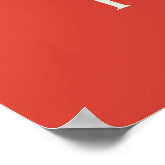 Arch Lijst Floral Merry Christmas Foto Poster (Hoek)