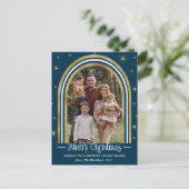 Arch Lijst kerstKaart Feestdagenkaart (Staand voorkant)