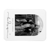 Arch Lijst zal je mijn Bridesman Magnet zijn Magneet (Horizontaal)