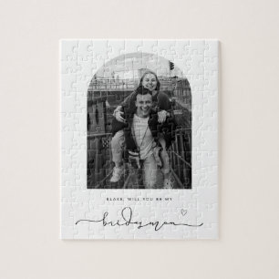 Arch Lijst zal je mijn Bridesman Puzzle zijn Legpuzzel