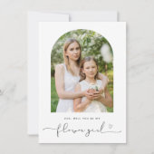 Arch lijst zal je m'n bloemenkaart zijn bedankkaart (Voorkant)