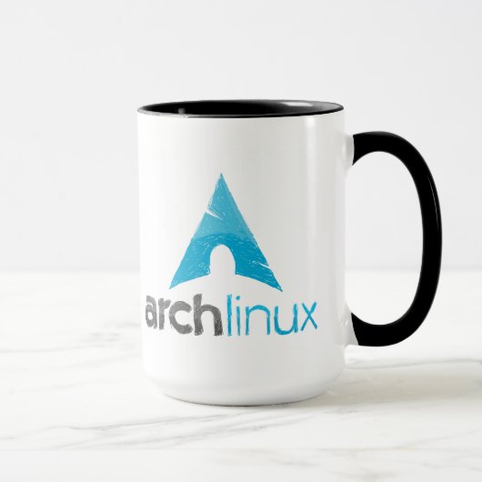 Arch linux / GNU freedom mug Mok (Rechts)