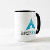 Arch linux / GNU freedom mug Mok (Voorkant rechts)