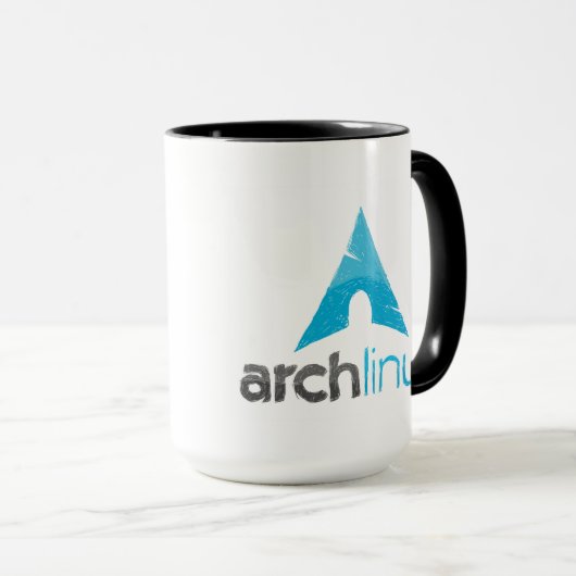 Arch linux / GNU freedom mug Mok (Voorkant rechts)