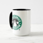 Arch linux / GNU freedom mug Mok (Voorkant links)