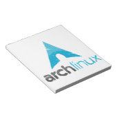 Arch Linux Logo Notitieblok (Schuin)