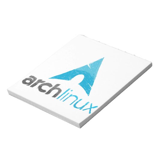 Arch Linux Logo Notitieblok (Linkerzijde)