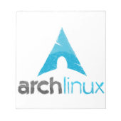 Arch Linux Logo Notitieblok (Voorkant)