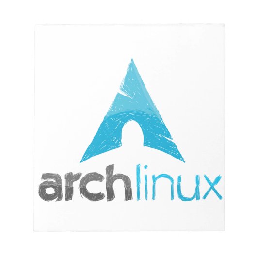 Arch Linux Logo Notitieblok (Voorkant)