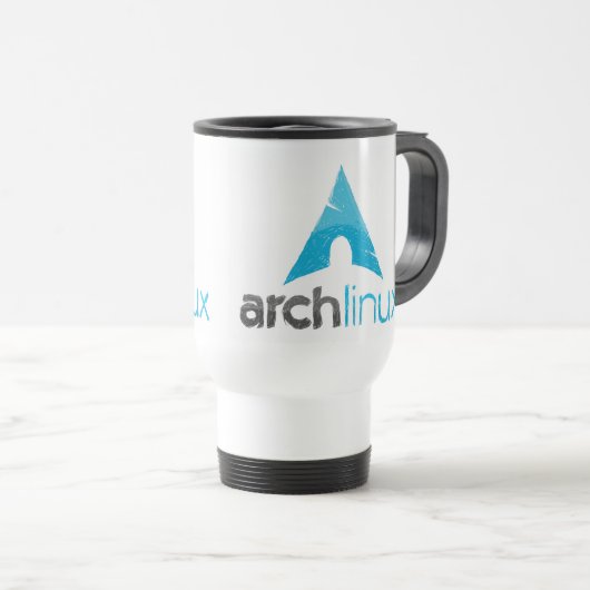 Arch Linux Logo Reisbeker (Voorkant rechts)