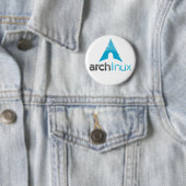 Arch Linux Logo Ronde Button 5,7 Cm (In situ)