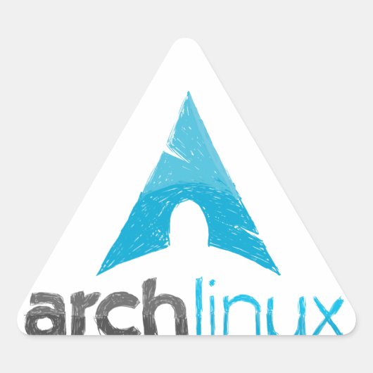 Arch Linux Logo Sticker (Voorkant)