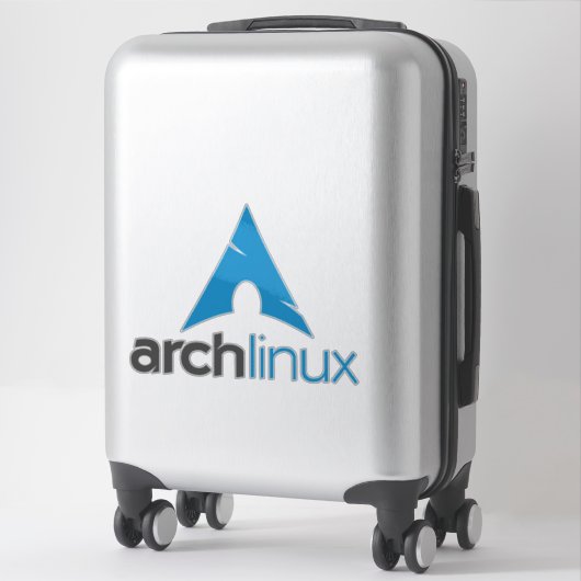 Arch Linux Logo-Sticker Sticker (Koffer)