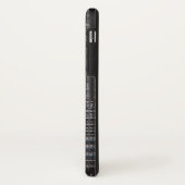 Arch Linux op RPi/tmux/htop/parrot iPhone Case (Achterkant/links)