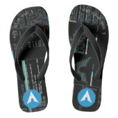 Arch Linux-terminal Teenslippers (Voetbed)