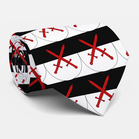 Arch-Marshal symbool voor heraldry Stropdas (Opgerold)