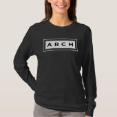 ARCH Minimalist Architecture T-shirt (Voorkant)