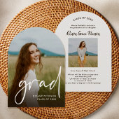 Arch Minimalist Photo Afstuderen Kaart