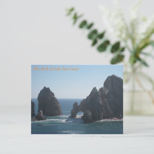 Arch of Cabo San Lucas Briefkaart (Staand voorkant)