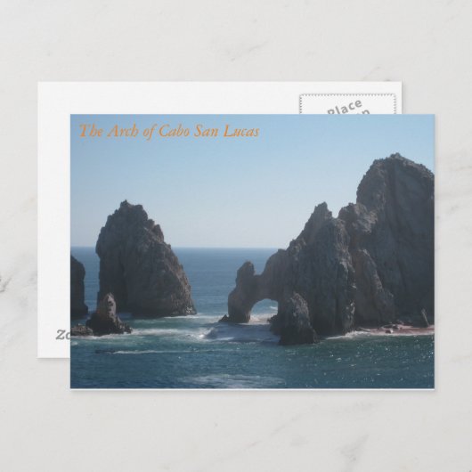 Arch of Cabo San Lucas Briefkaart (Voorkant / Achterkant)