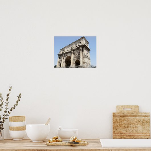 Arch of Constantine Poster (Keuken)