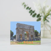 Arch of Constantine Rome Briefkaart (Staand voorkant)
