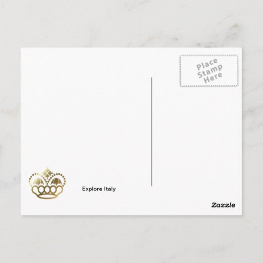 Arch of the Emperor Constantine, Rome Briefkaart (Achterkant)