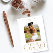 Arch One Foto Wit Afstuderen Aankondiging