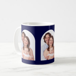 Arch Photo 3 Familie Afbeeldingen Gepersonaliseerd Koffiemok