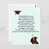 Arch Photo Afstudeerfeest Uitnodiging Aankondiging (Voorkant / Achterkant)