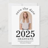 Arch Photo Afstuderen 2025 afstudeerfeest Save The Date (Voorkant)