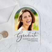 Arch Photo Afstuderen Acryl Aankondiging