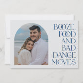 Arch Photo Booze Bad Dance Moves Grappig Save The Date (Voorkant)