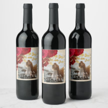 Arch Photo Burgund Floral Botanical Wedding