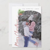 Arch Photo Familie Kerst Kaarten (Voorkant)