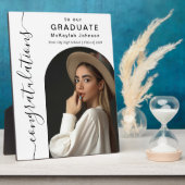 Arch Photo Gefeliciteerd met onze Afstuderen Fotoplaat (Zijkant)