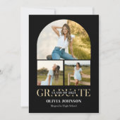 Arch Photo Graduation Party Kaart (Voorkant)