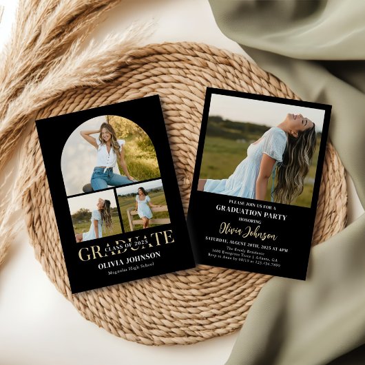 Arch Photo Graduation Party Kaart