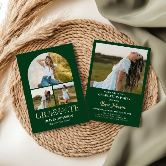 Arch Photo Graduation Party Kaart