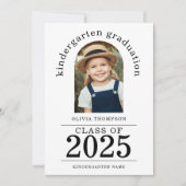 Arch Photo Kindergarten Afstuderen 2025 Aankondiging (Voorkant)