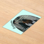 Arch Photo Modern Elegant Eenvoudig Afstuderen Par Acryl Uitnodigingen (Laagn)