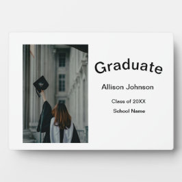 Arch Photo Modern Elegant Eenvoudig Afstuderen Par Fotoplaat