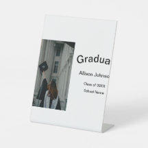 Arch Photo Modern Elegant Eenvoudig Afstuderen Par