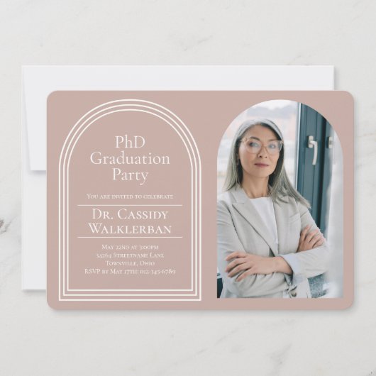 Arch Photo PhD-Afstuderen Kaart (Voorkant)