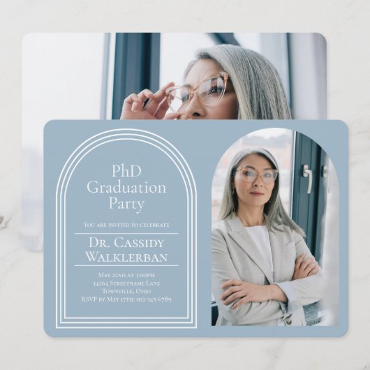 Arch Photo PhD-Afstuderen Kaart (Voorkant / Achterkant)