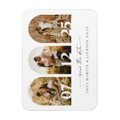 Arch Photo Save the Date Wedding Kaart Notice Magneet (Verticaal)